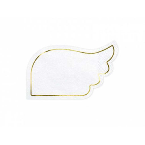 Picture of PAPER NAPKINS WINGS 16X10CM - 20 PACK